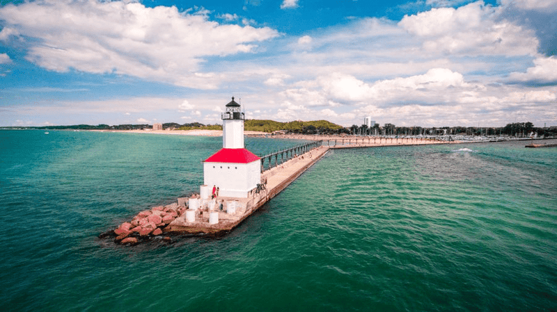 Michigan City Lighthouse & Pier