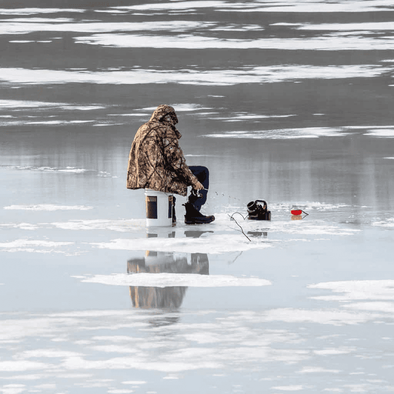 Ice Fishing in Michigan
